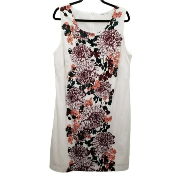 Ricki's Dresses Rickissleeveless Floral Sheath Dress Size 6 Poshmark